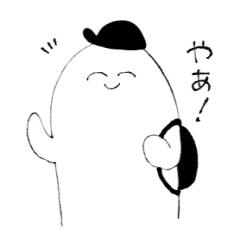 [LINEスタンプ] リュックとキャップのくりちゃん