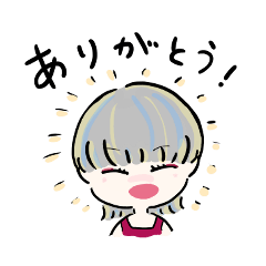 [LINEスタンプ] 派手髪ガールズの画像（メイン）