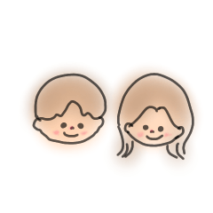 [LINEスタンプ] ふんわり おとこのことおんなのこ