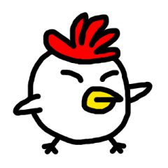 [LINEスタンプ] ツッコミ鳥