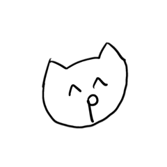 [LINEスタンプ] おだやかなぬこ
