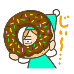 [LINEスタンプ] スイーツとこびとさん(日常会話)