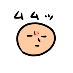 [LINEスタンプ] 【シンプル＆手抜き感】かおシリーズ