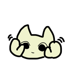 [LINEスタンプ] べつに頭に突起がふたつあるだけ 1