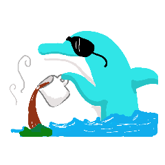 [LINEスタンプ] イルカ*