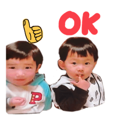 [LINEスタンプ] 亜夢斗＆怜夢スタンプ