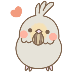 [LINEスタンプ] とりのとりこ ～オカメインコ～