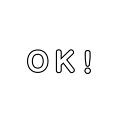[LINEスタンプ] シンプル（2）