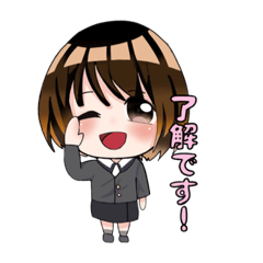 [LINEスタンプ] とあるスロ専スタッフ