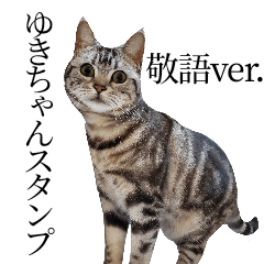 [LINEスタンプ] 日常で使えるゆきちゃんスタンプ(敬語ver.)