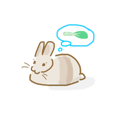 [LINEスタンプ] うさぎのココアくんver.1.01