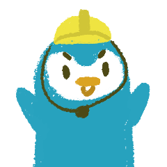 [LINEスタンプ] 奇妙なペンギン A