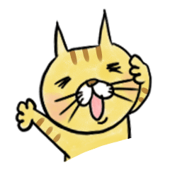 [LINEスタンプ] どうぶつくん。ねこ2(スケッチ)