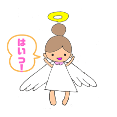 [LINEスタンプ] 天使の気持ち〜日本語バージョン〜