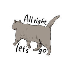 [LINEスタンプ] mya-.cat..