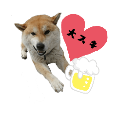 [LINEスタンプ] 柴犬ふく③