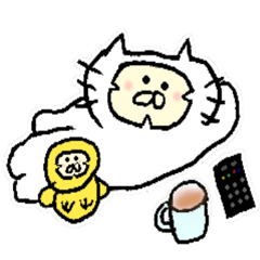 [LINEスタンプ] ふくねこらいふ(ルーティーン ver)