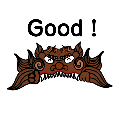 [LINEスタンプ] 獅噛み君スタンプ