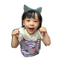 [LINEスタンプ] 5歳の愛する我が娘