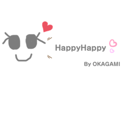 [LINEスタンプ] シンプルな岡上スタンプ