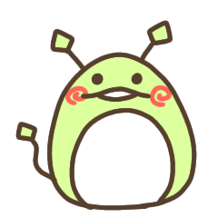 [LINEスタンプ] なぞのいきもの びふぃ