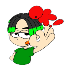 [LINEスタンプ] ドレッドうみんちゅスタンプ