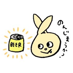 [LINEスタンプ] yurumのうさぎ