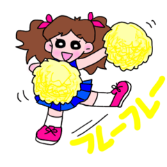 [LINEスタンプ] 毎日使える＊女の子のかわいいスタンプ