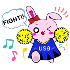 [LINEスタンプ] 日常系 『うさぎのモモちゃんの日常♡』