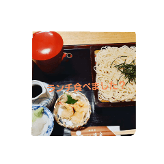 [LINEスタンプ] Have you had your lunch yet？
