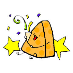 [LINEスタンプ] ピザ用チーズになりたい6Pチーズのピザ助2