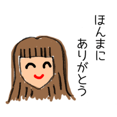 [LINEスタンプ] 【土佐弁】日常はちきん女子スタンプ