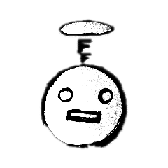 [LINEスタンプ] 顔(オフ)
