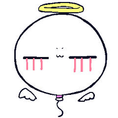 [LINEスタンプ] 糸目バルーン