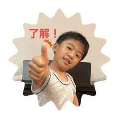 [LINEスタンプ] 子供了解スタンプ