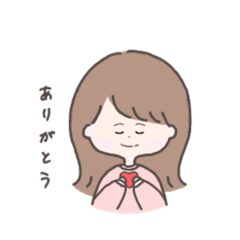 [LINEスタンプ] 女の子のスタンプ.