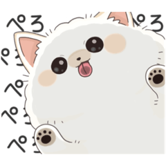 [LINEスタンプ] うちポメぴりか