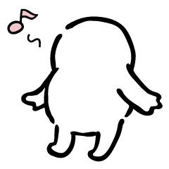 [LINEスタンプ] もにゅっとした人たちのスタンプ