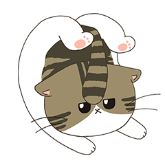 [LINEスタンプ] バニがバニバニしてる