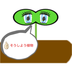 [LINEスタンプ] そうしよう植物