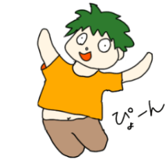 [LINEスタンプ] 虚無目の男子