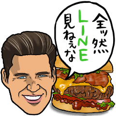 [LINEスタンプ] アメリカのシュール返信【メンヘラの覚悟】