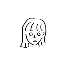 [LINEスタンプ] か お た ち