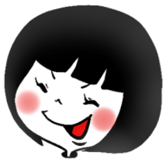 [LINEスタンプ] KACHIKIガール