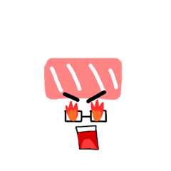 [LINEスタンプ] 分厚ネタくん【絵文字版】
