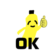 [LINEスタンプ] BANANAくん