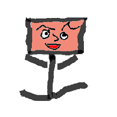 [LINEスタンプ] 図形的な顔輪郭
