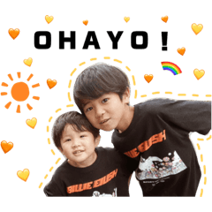 [LINEスタンプ] souta＆mitsuki stamp★