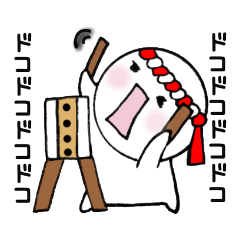 [LINEスタンプ] いろんな表情の♪ちびまる♪パート4！