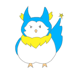 [LINEスタンプ] 沢山の幸梟さん達 その1